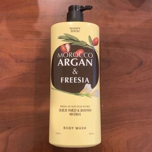 New Happy Bath - Morocco Argan & Freesia Body Wash - Korean (1200 g)